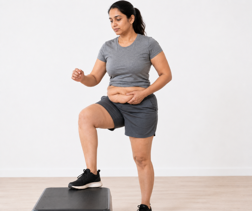 Difficulty Exercising From Loose Skin in Surat at Elegance Clinic