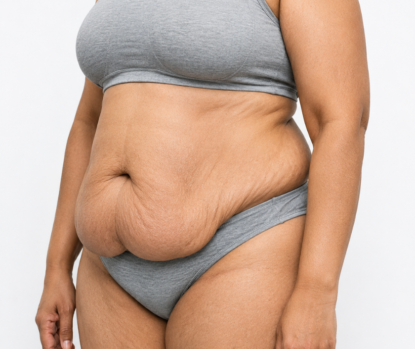 Hanging Abdominal Skin (Pannus) in Surat at Elegance Clinic