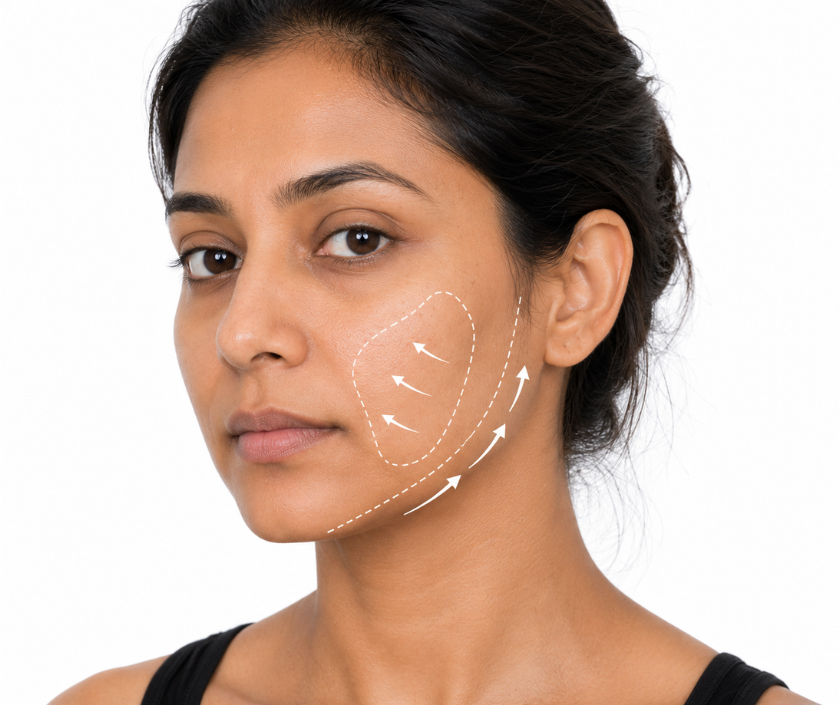 Buccal Fat Reshaping in Surat at Elegance Clinic