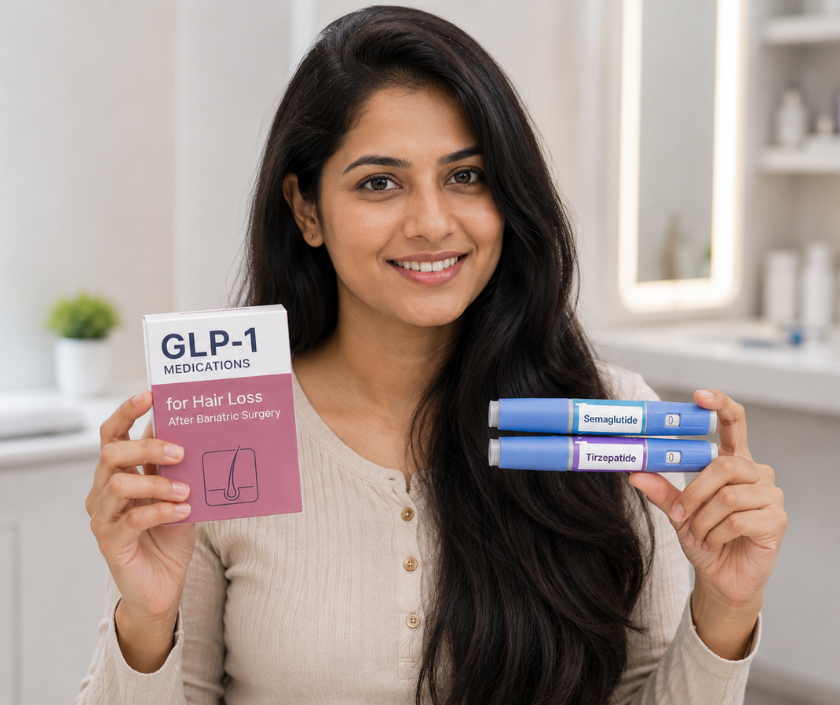 Hair Loss After Bariatric Surgery and GLP-1 Medications
