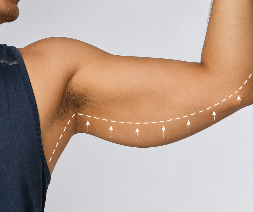 Liposuction-Assisted Arm Lift in Surat at Elegance Clinic